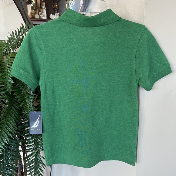 Brand New Nautica Green Polo Short Sleeve Golf Shirt Embroidered Logo - Picture 9 of 11